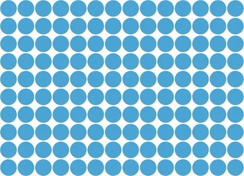 Vista 83 de LiteMark Calcomanías extra pequeñas, puntos de vinilo extraíbles, calcomanías circulares con acabado mate, calcomanías redondas para pared de aula