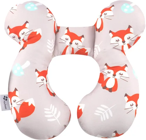 Vista 9 de vocheer Almohada para el cuello del bebé para asiento de automóvil, soporte Oso