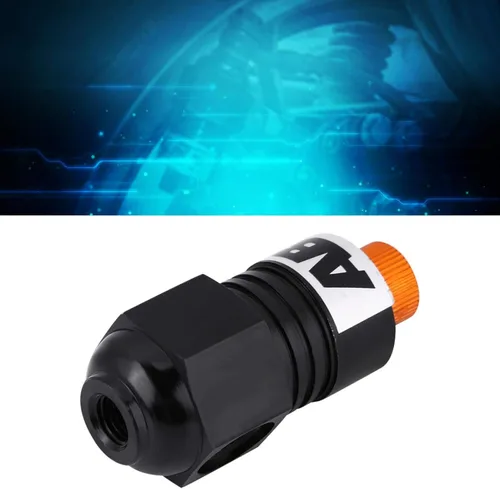 Vista 6 de ABS para motocicleta Sistema de frenado antibloqueado de la motocicleta Sistema de asistencia de pinza de freno de tornillo ABS negro 2.638 in