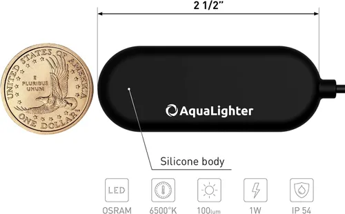 Vista 3 de Luz LED para acuario – Innovar lámpara LED flexible acuario de agua dulce – Luz de tanque de peces – Pico & Nano Soft Plus