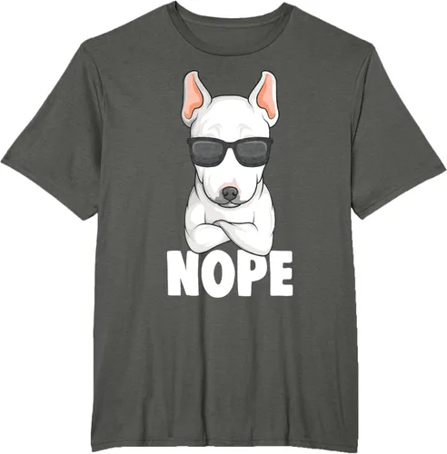 Vista 5 de Camiseta de perro Bull Terrier para niños y mujeres, Negro