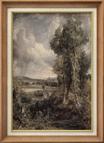 Vista 45 de SIGNWIN Arte de marco de alta calidad, elegante, vintage, ilustraciones de dibujo de árbol, arte fino, arte tradicional icónico para sala de estar