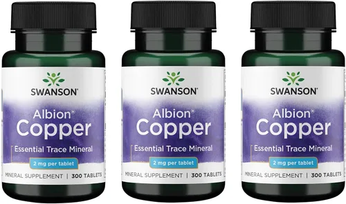 Vista 8 de Swanson Suplemento mineral de quelato de cobre para adultos que buscan antioxidante, inmune y apoyo de glóbulos rojos - 2 mg