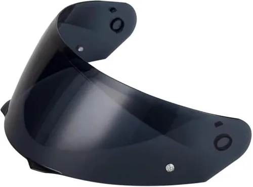 Vista 8 de The Helmet Shop HJ-33 Visor transparente claro para casco de motocicleta compatible con HJC i90, i91 y cascos modulares Harley – Protector