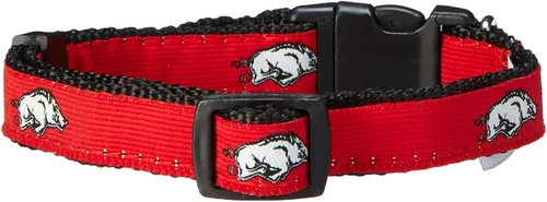 Vista 14 de Collar de perro de NCAA. PREMIUM cuello ajustable Collar de perros – Fútbol/Baloncesto para perros & gatos. Durable Collar de mascota de deportes