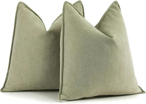 Vista 28 de ZWJD - Juego de 2 fundas de cojín decorativo de 16 x 16 pulgadas, de felpilla, con diseño elegante, suaves, para sofá, cama y decoración del hogar