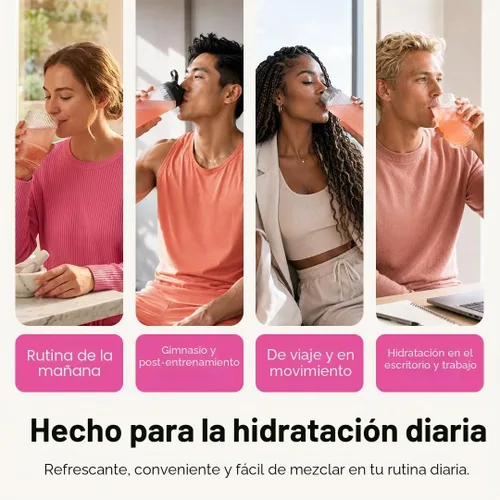 Vista 5 de KEY NUTRIENTS Electrolitos en polvo sin azúcar, limonada de maracuyá con 6 electrolitos y minerales, fibra prebiótica y polvos de hidratación