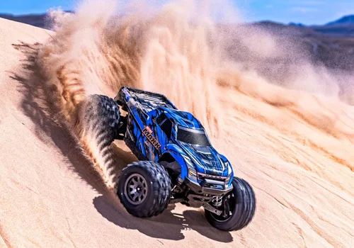 Vista 9 de Traxxas Mini Maxx Brushless 4X4 Monster Truck (azul)