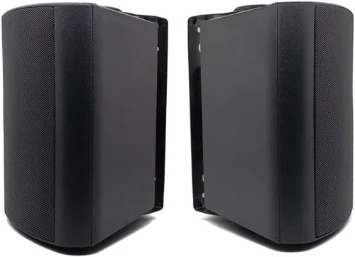 Vista 2 de Herdio Altavoces Bluetooth para interiores y exteriores de 5.25 pulgadas, sistema de montaje en pared con cable impermeable para patio, 300 vatios