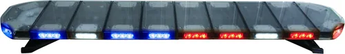 Vista 10 de Barra de luz estroboscópica LED de advertencia Hella 358111781, 48", ámbar, montaje en techo, patrones de parpadeo/rotación Multi