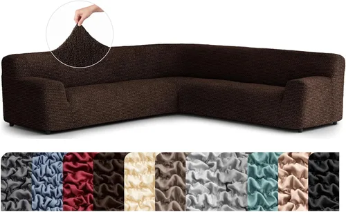 Vista 11 de PAULATO BY GA.I.CO. - Funda para sofá PAULATO BY GA.I.CO. - Funda para sofá seccional, funda para sofá esquinero, funda de poliéster suave, funda