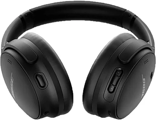 Vista 4 de Bose QuietComfort 45 - Auriculares inalámbricos con cancelación de ruido con Bluetooth, color negro triple
