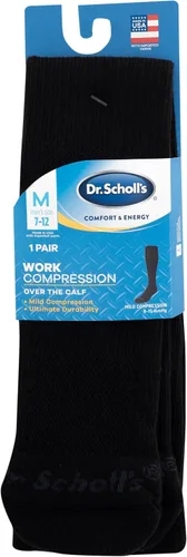 Vista 3 de Dr. Scholl's Men's Athletic & Work Compression Over the Calf Socks - 1 & 3 Pair Packs - Fatigue Relief