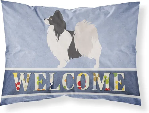 Vista 28 de Caroline's Treasures BB8334PILLOWCASE AIDI Atlas Mountain Dog - Funda de almohada estándar, color azul, ligera, súper suave, de fácil cuidado