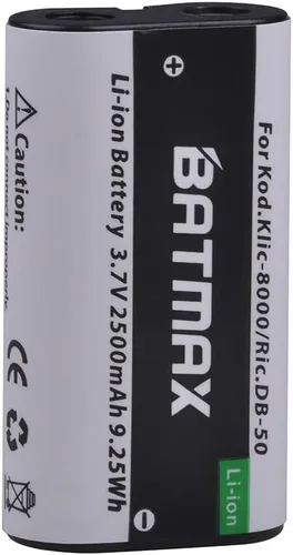 Vista 3 de Batmax 1Pc 2500mAh KLIC-8000 KLIC8000 DB50 Batería para Kodak Easyshare Zx1 ZxD Z612 Z712 Z812 Z1085 Z1015 Z1012 Z1485 Z8612 es