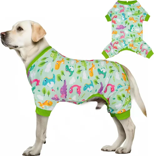 Vista 37 de KYEESE - Pijama de terciopelo para perros, con patrón de patos amarillos, ropa elástica y suave para cachorros y perros pequeños, mameluco cómodo
