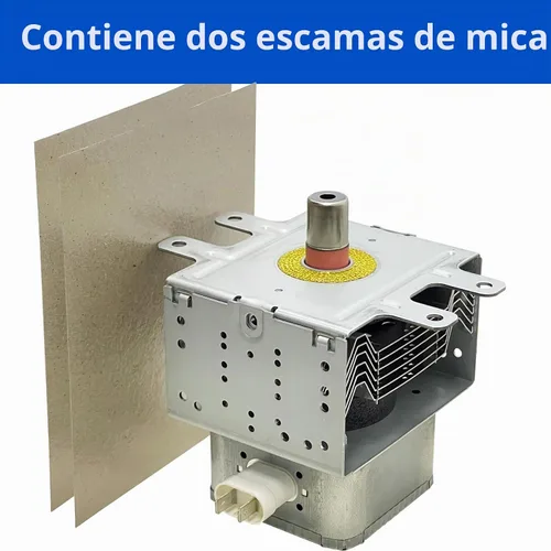 Vista 2 de W10693025 Magnetron 2M253J Compatible para 2m240j, 2m303j, OM75P, 2M248J