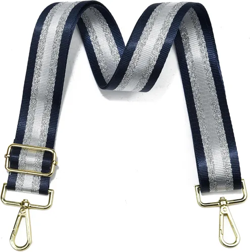Vista 91 de LVYOUME Correa para bolso, accesorios plateados, correas anchas para bolsa, correa de hombro ajustable para bolsos