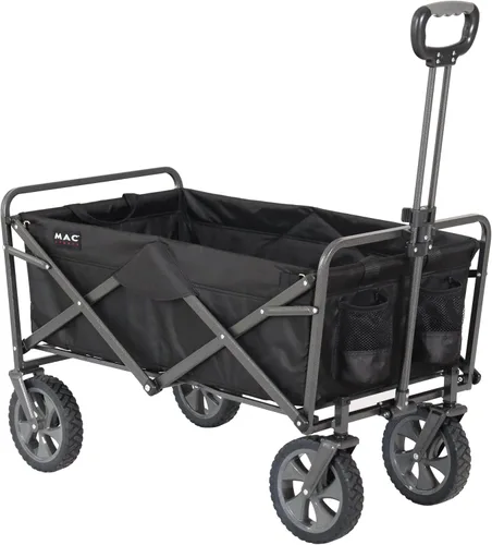 Vista 3 de Mac Sports Carro plegable para uso al aire libre, color negro