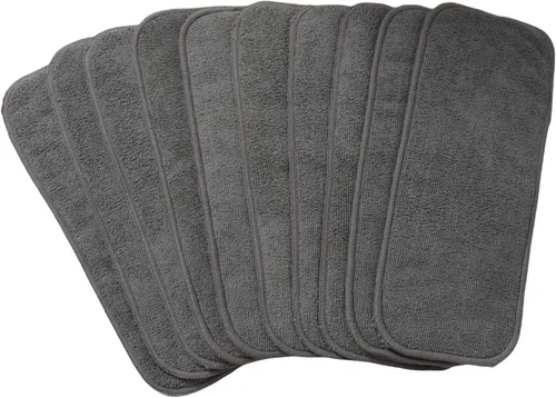 Vista 7 de Insertos de microfibra para pañales de tela (10 piezas de 4 capas de microforro polar)