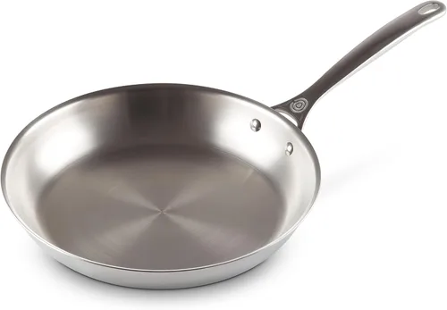 Vista 6 de Le Creuset - Sartén de acero inoxidable tricapa de 10