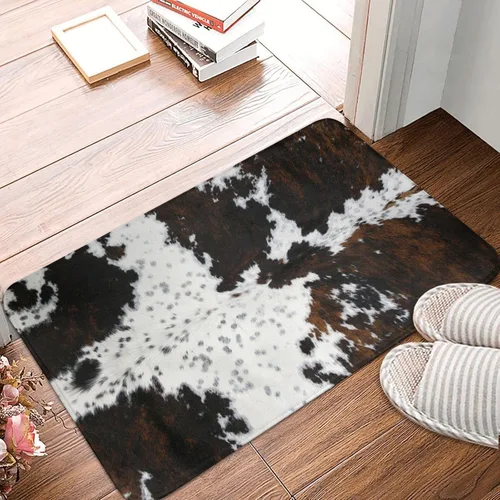 Vista 9 de Alfombras de baño negras y doradas para decoración de baño, alfombra de baño de mármol absorbente, alfombra antideslizante para piso, alfombras