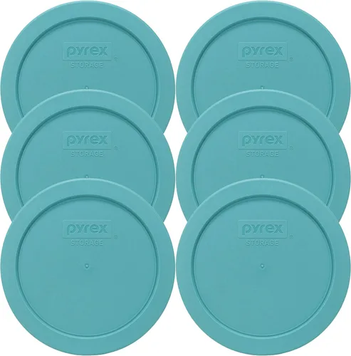 Vista 8 de Pyrex 7201-PC - Tapa de repuesto para almacenamiento de alimentos turquesa de 4 tazas, fabricada en Estados Unidos