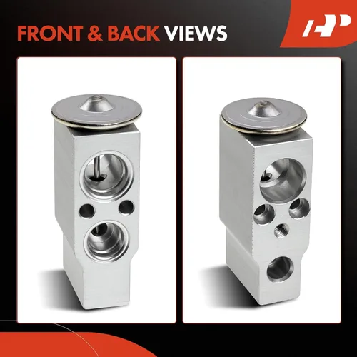 Vista 6 de A-Premium Válvula de expansión de CA delantera compatible con Nissan Frontier 2005-2019, Xterra/Armada 2005-2015, Pathfinder 2005-2012, Titan