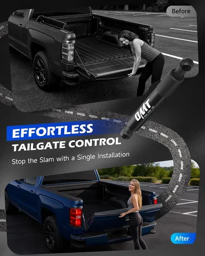 Vista 2 de Orion Motor Tech Asistencia de puerta trasera de camioneta, kit de asistencia de elevación de puerta trasera de camión compatible con Chevy