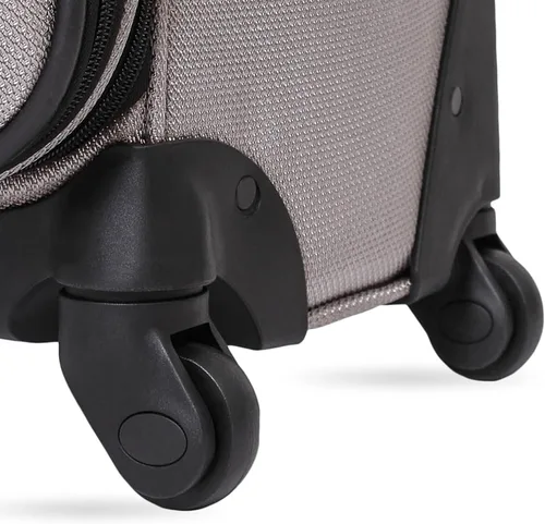 Vista 80 de SwissGear - Equipaje suave expandible Sion con ruedas, Negro