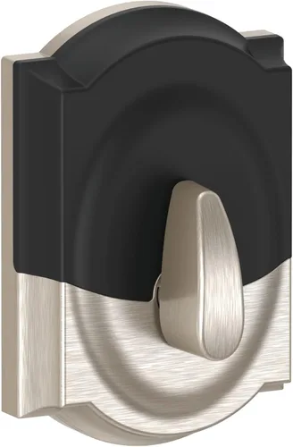 Vista 4 de Schlage BE375 CAM 619 Touch Camelot - Cerradura electrónica de entrada sin llave, níquel satinado (paquete de 6)