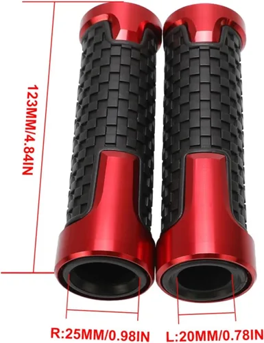 Vista 2 de Motorcycle Handlebar Grips for Suzuki VSTROM1000XT VSTROM 2014 2015 2016-2019 Motorcycle Accessories 7/8'' 22MM CNC Handlebar Grips Handle Grip Black