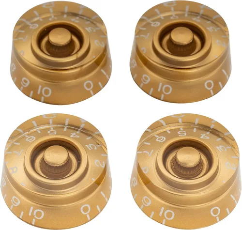 Vista 12 de Musiclily Pro Inch USA LP - Perillas de velocidad para guitarra, tono de 24 líneas, pomos de control de volumen para USA Les Paul CTS Pots guitarra