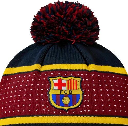 Vista 6 de Icon Sports Officially Licensed FC Barcelona Beanie 44_azul marino