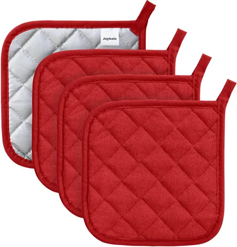 Vista 17 de Joyhalo Paquete de 4 soportes para ollas para cocina Aqua