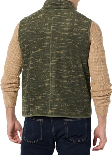 Vista 5 de Tienda Essentials Men's Full-Zip Polar Fleece Vest (Available in Big & Tall)