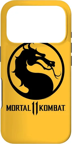 Vista 30 de Mortal Kombat 11 Dragon Black Logo Case for iPhone 17