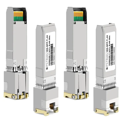 Vista 46 de Módulo transceptor de cobre 10GBASE-T SFP+ RJ45 compatible con Arista SFP-10GE-T 10G SFP+ 98.4 ft Cat6a/7