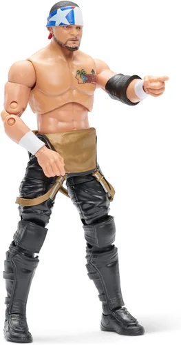 Vista 3 de AEW AEW0030 Colección inigualable Santana - Figura de acción de 6.5 pulgadas, serie 4