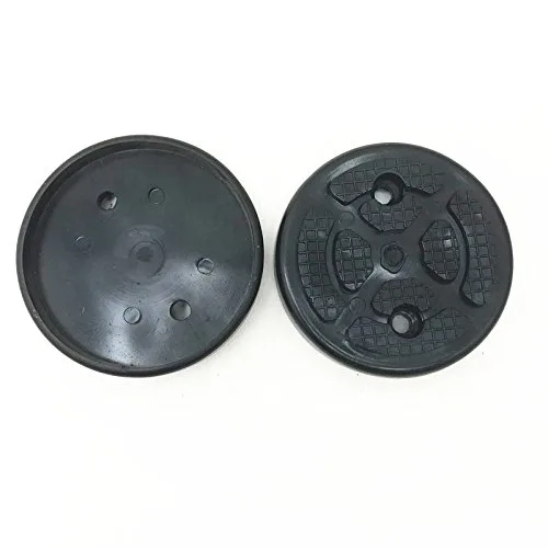 Vista 7 de 4 unids/lote Balck Color Lift Pad Redondo Almohadillas de goma pesada para coche Camión Ascensor Accesorios