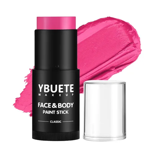Vista 12 de YBUETE Palo de pintura a base de agua blanca para Halloween SFX Maquillaje Blanco