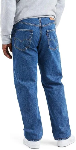 Vista 3 de Levi's 550 - Pantalón de mezclilla para hombre, ajuste holgado