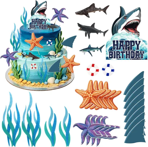 Vista 18 de Juego de 26 decoraciones de pastel de béisbol con mini bolas, jugador, gorras, guantes, murciélagos, adornos de pastel de cumpleaños de béisbol