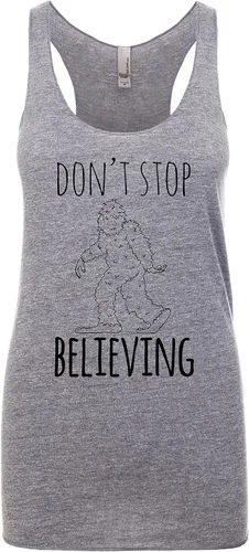 Vista 22 de Women's Graphic Racerback Tank Top, Gift for Her, Shirts with Sayings, Yoga Tee, Song