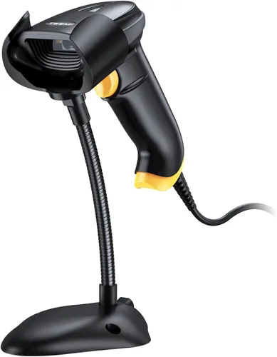 Vista 10 de TEEMI TMSL-55CR Bluetooth 1D/2D escáner de código de barras con base USB Intercambio de batería sin herramientas, BT 5.0, rango de 328 pies, iOS
