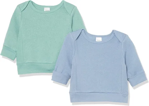 Vista 5 de Hanes Baby and Toddler Flexy Soft 4-Way Stretch Fleece Sweatshirt