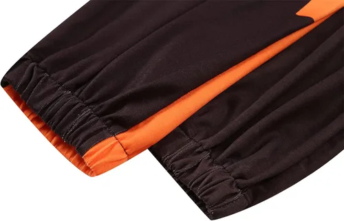 Vista 6 de Mylleure Pantalones deportivos holgados para mujer con bolsillos de cintura alta estampado de retazos deportivos pantalones deportivos de descanso