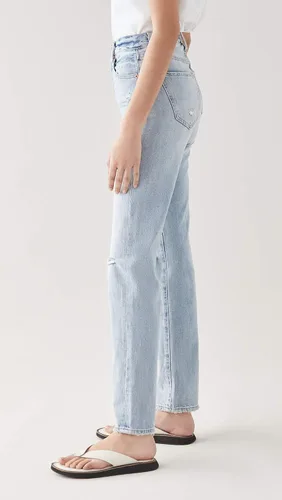 Vista 4 de Pantalones de mezclilla Cassie para mujer