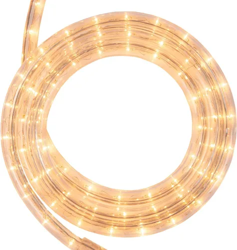 Vista 11 de Wintergreen Lighting Kit de luces de cuerda de 18 pies con 216 bombillas de luz incandescente resistente, luces de cuerda de 120V ETL para Verde