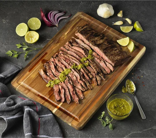 Vista 5 de GoodCook Tabla de cortar Gourmet 16"x12" Acacia